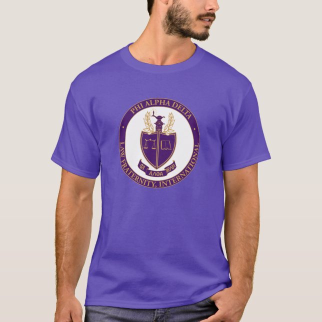 Phi Alpha Delta-logotyp T Shirt (Framsida)