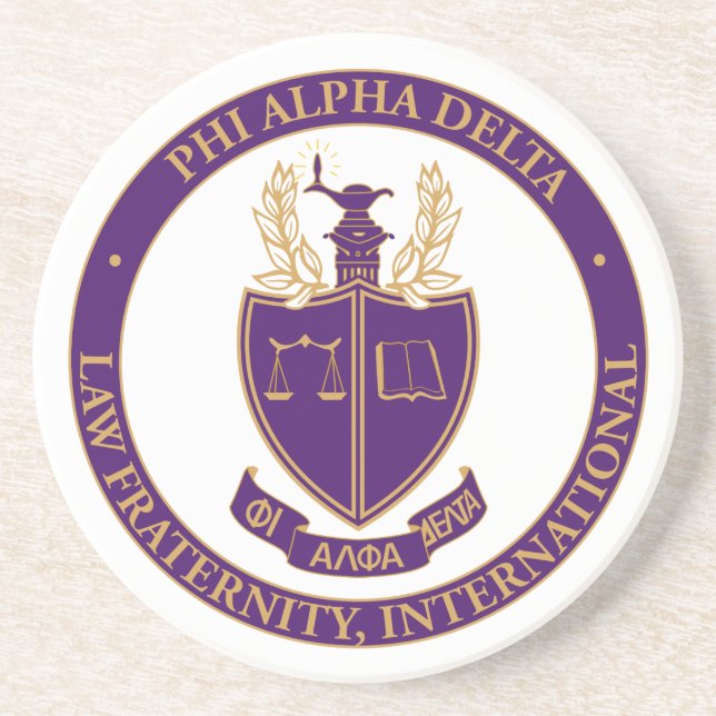 Phi Alpha Delta-logotyp Underlägg (Framsidan)