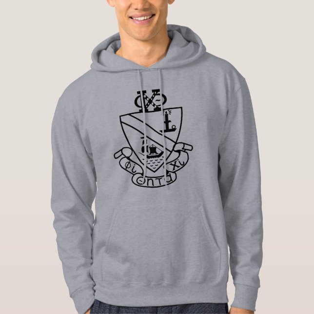 Phi Chi Theta-vapen | B&S Hoodie (Framsida)