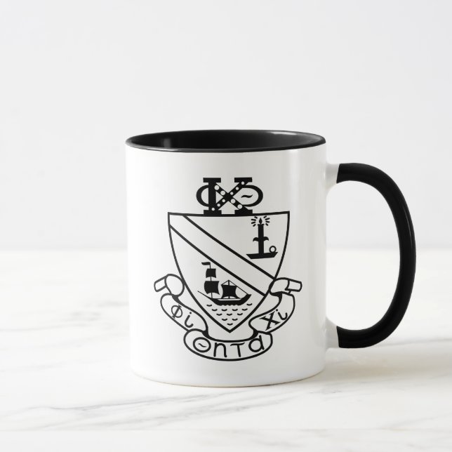 Phi Chi Theta-vapen | B&S Mugg (Höger)