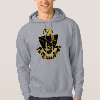 Phi Chi Theta-vapen | Guld och svart Hoodie