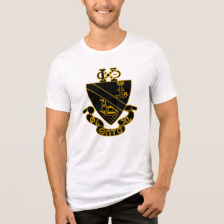 Phi Chi Theta-vapen | Guld och svart T Shirt