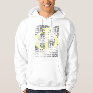 Phi/det guld- förhållandet sweatshirt med luva