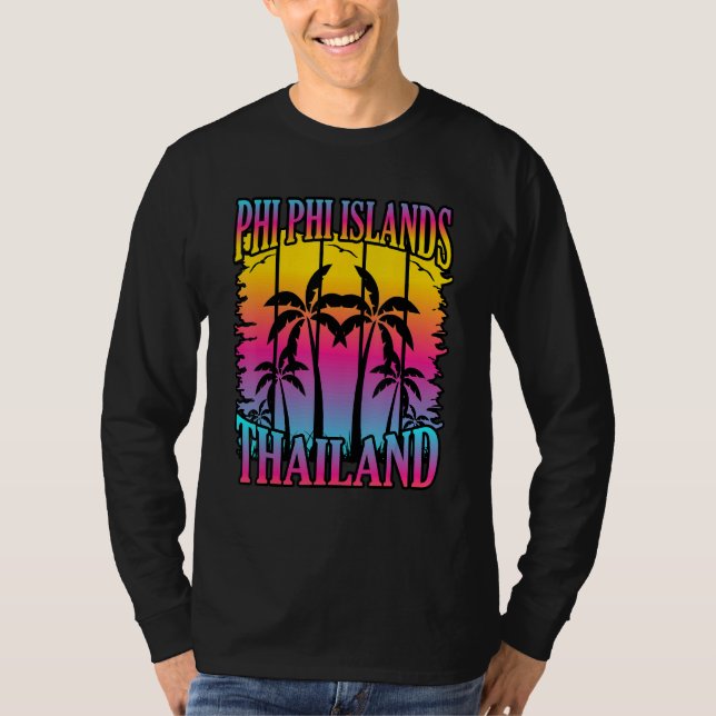 Phi Phi Islands Thailand T Shirt (Framsida)
