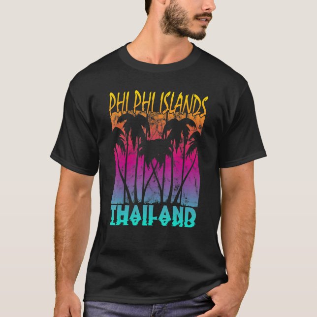 Phi Phi Islands Thailand T Shirt (Framsida)