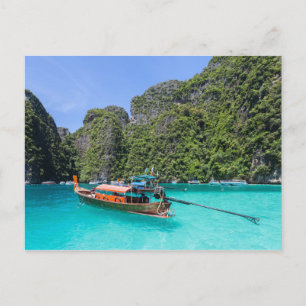 Phi Phi Ljugit ön Phuket Thailand Vykort