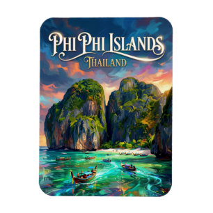 Phi Phi-öarna Thailand Magnet