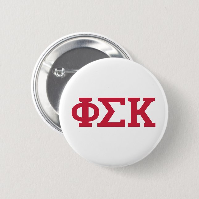 Phi Sigma Kappa-brev Knapp (Framsida & baksida)