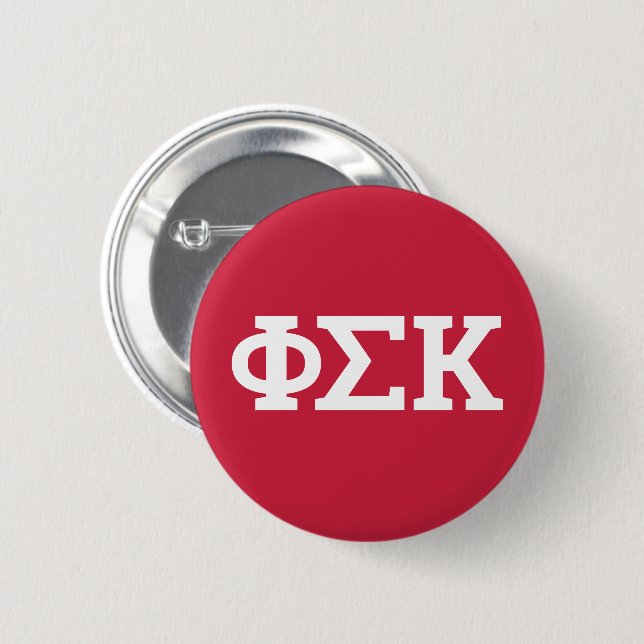 Phi Sigma Kappa-brev Knapp (Framsida & baksida)
