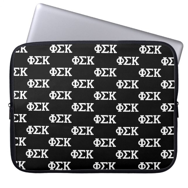 Phi Sigma Kappa-brev Laptop Fodral (Framsidan)