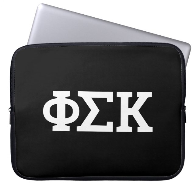 Phi Sigma Kappa-brev Laptop Fodral (Framsidan)