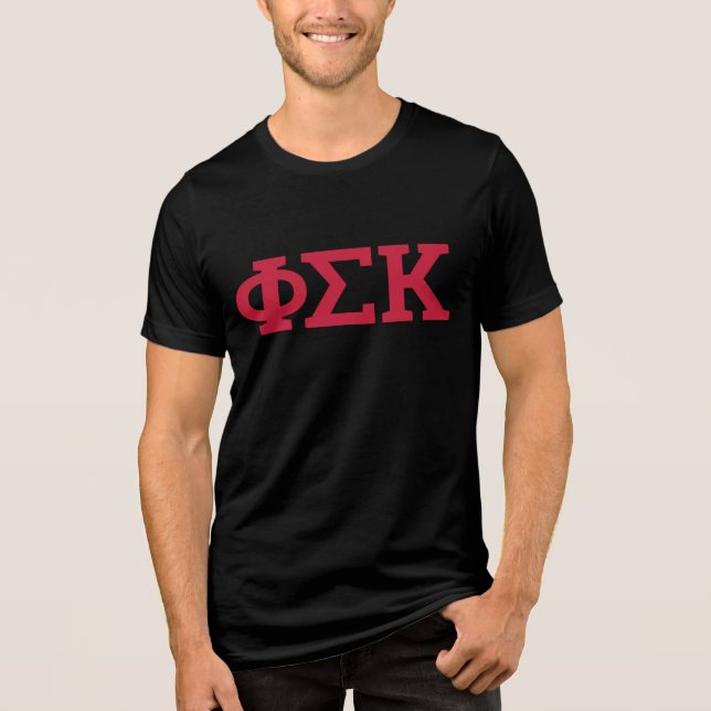 Phi Sigma Kappa-brev T Shirt (Framsida)