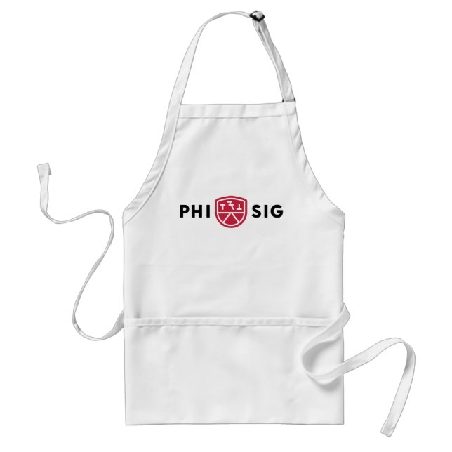 Phi Sigma Kappa-logotyp Förkläde (Framsidan)