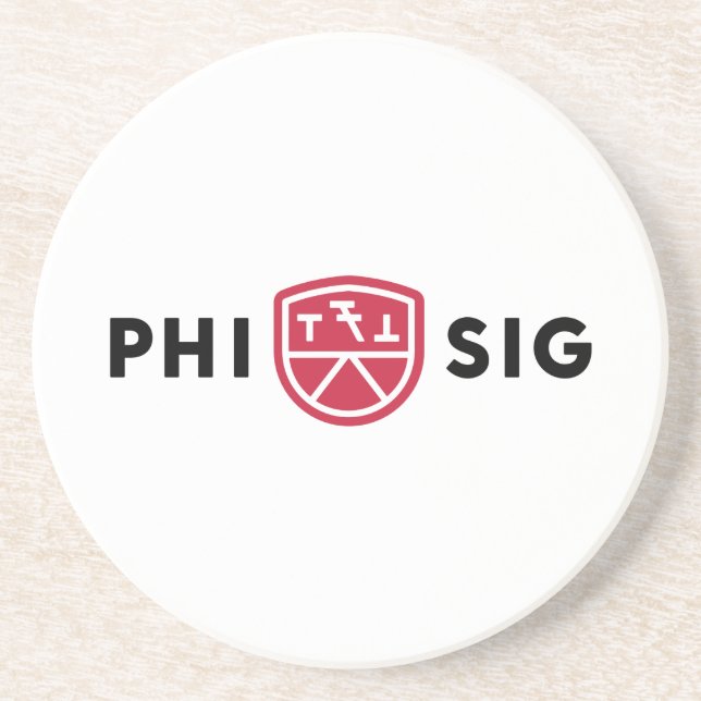 Phi Sigma Kappa-logotyp Underlägg (Framsidan)