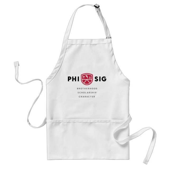 Phi Sigma Kappa Principer Förkläde (Framsidan)