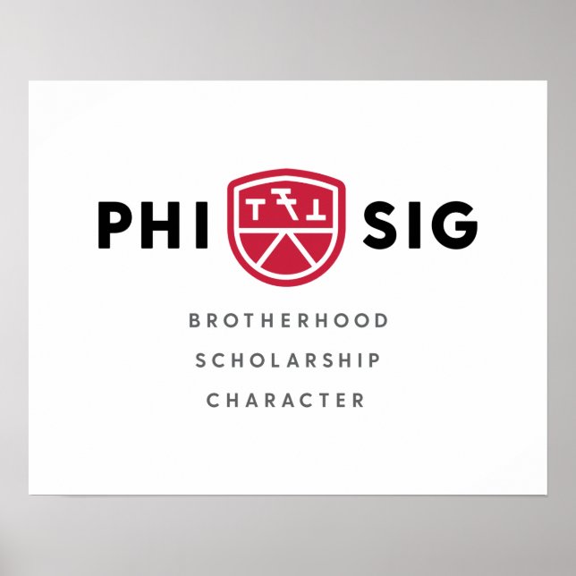 Phi Sigma Kappa Principer Poster (Framsidan)