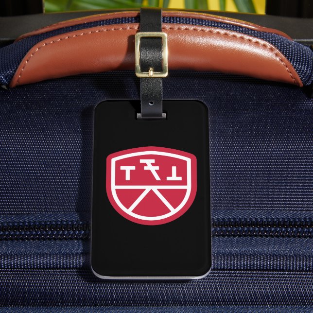 Phi Sigma Kappa Sköld Bagagebricka (Framsida Insitu 2)