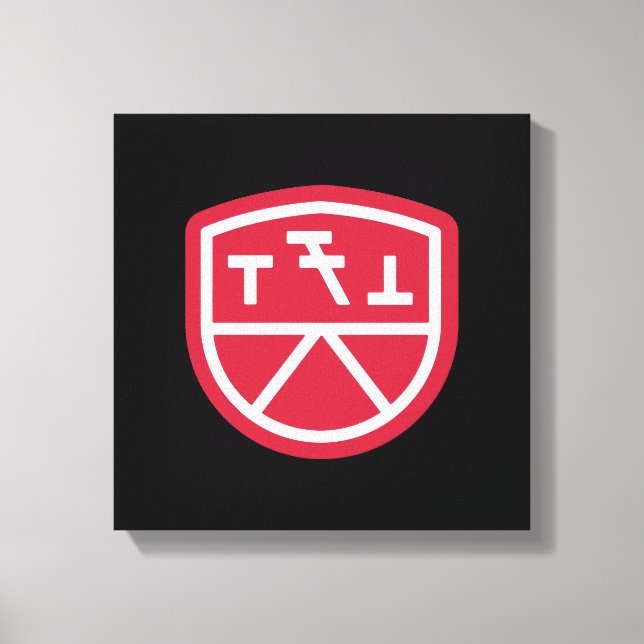 Phi Sigma Kappa Sköld Canvastryck (Framsida)