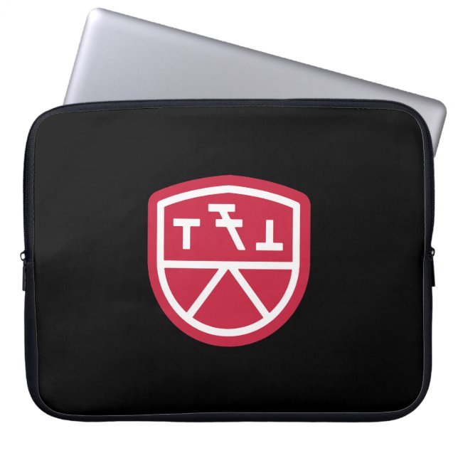 Phi Sigma Kappa Sköld Laptop Fodral (Framsidan)