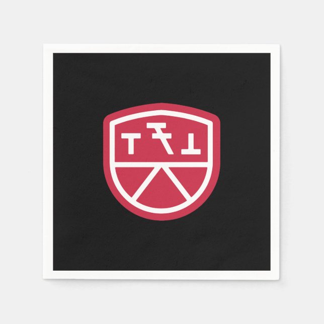 Phi Sigma Kappa Sköld Pappersservett (Framsidan)