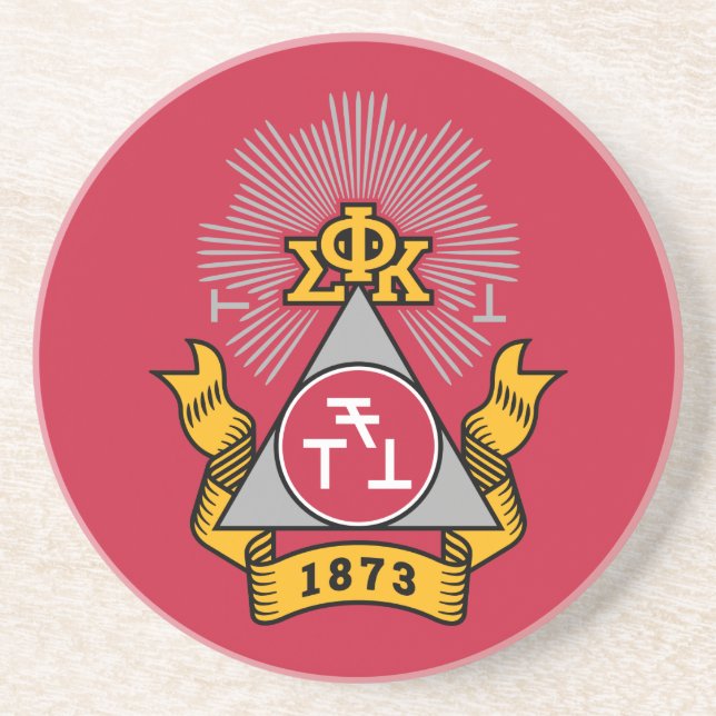 Phi Sigma Kappa-vapen Underlägg (Framsidan)