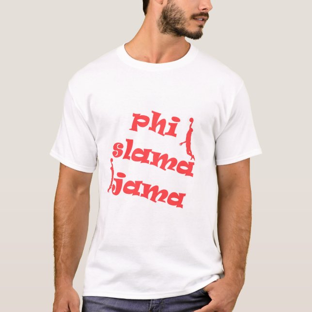 phi slama jama t shirt (Framsida)