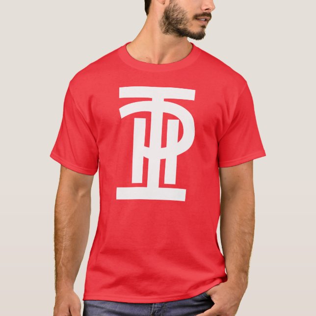 PHI som beklär bära T-shirt (Framsida)