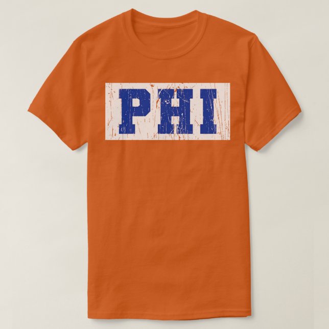 PHI T SHIRT (Design framsida)