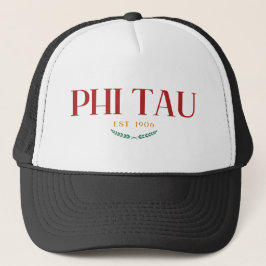 Phi Tau Trucker Hat – Washington State Greek Keps