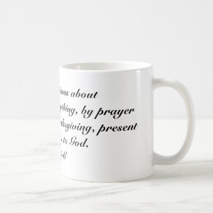 Phil 4:6 kaffemugg