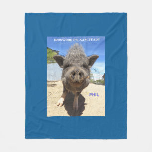 Phil Blanket ska följa med Phil-Low! Fleecefilt