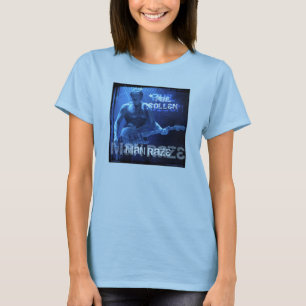 Phil blåttkvinna utslagsplats tee shirt