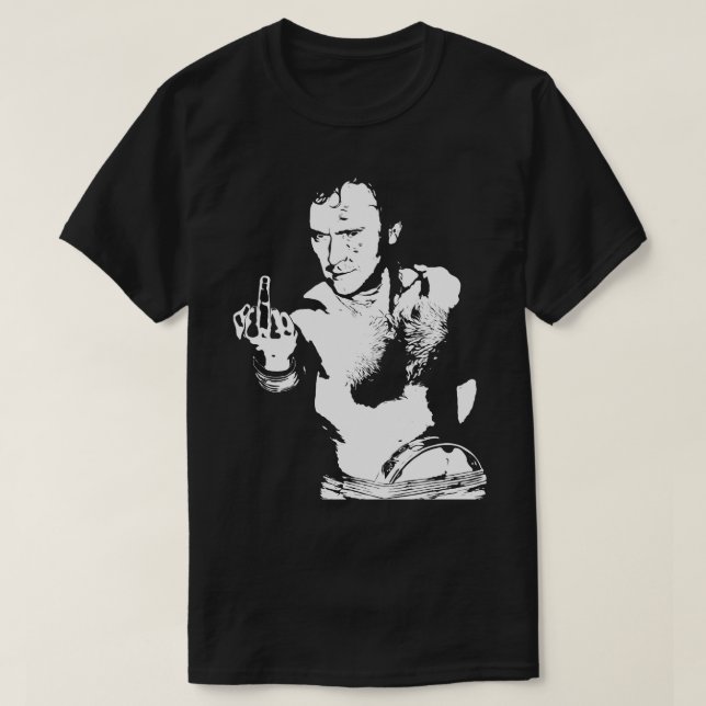 Phil Collin vit text T Shirt (Design framsida)