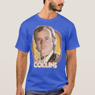Phil Collins Retro 80s Aesthetic Fläkt Design T Shirt