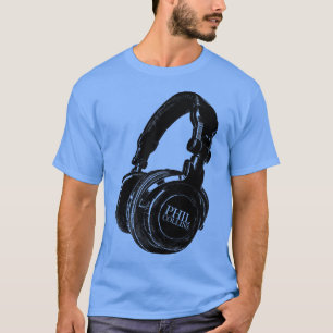 Phil Collins Retro-hörlurar T Shirt