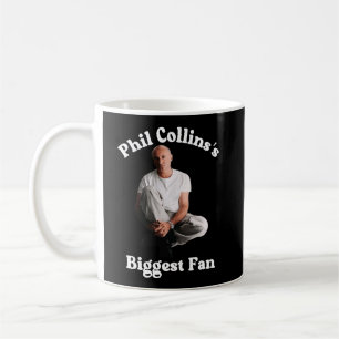 Phil Collins största fans retros musikälskare pres Kaffemugg
