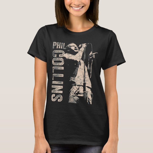 Phil Collins T Shirt (Framsida)