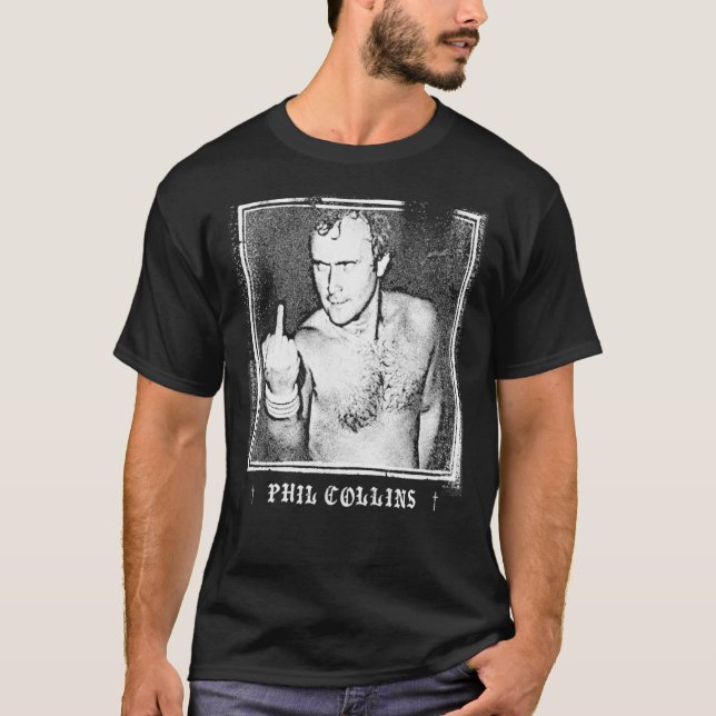 Phil Collins T-ShirtPhil Collins __ Punksthetic Fa T Shirt (Framsida)