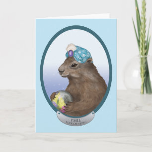 Phil det psykiska Groundhog kortet Kort