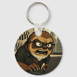 Phil Elmore Agitated Sloth Keychain Nyckelring