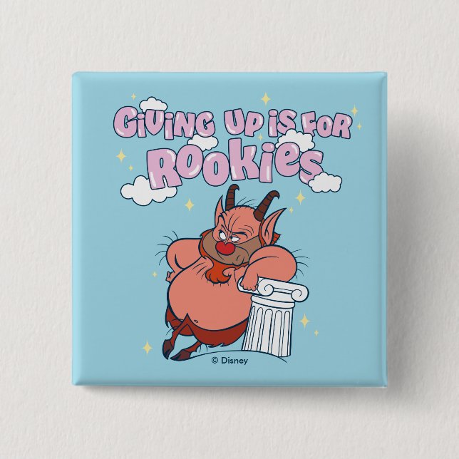 Phil - Giving Up is for Rookies Button Knapp (Framsida)