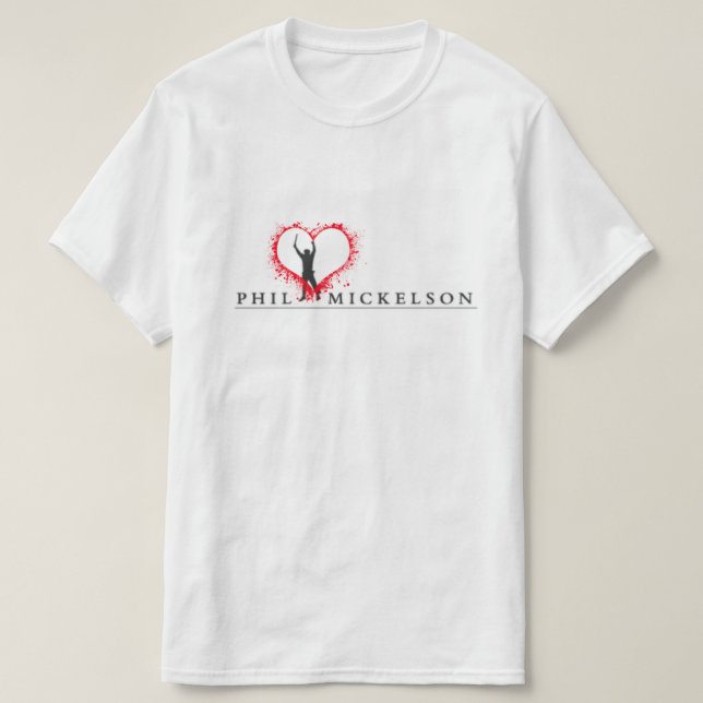 phil mickelson t-shirt (Design framsida)