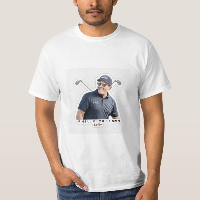phil mickelson t-shirt (Framsida)