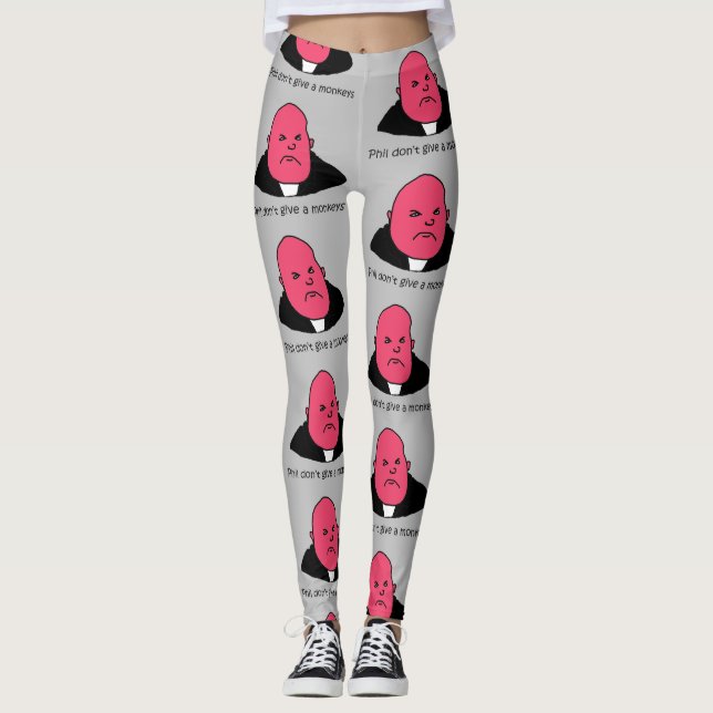 Phil Mitchell Fan Art Leggings (Framsida)