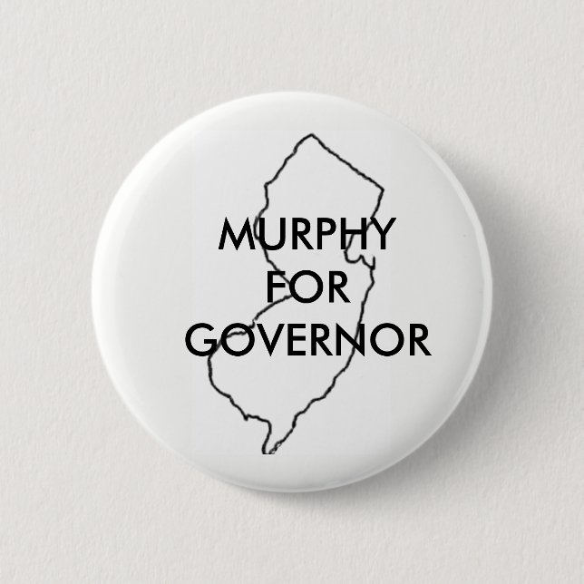 Phil Murphy for New jersey guvernör 2021 Knapp (Framsida)