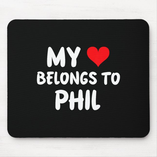Phil - My Heart Belongs To Phil - Love  Musmatta (Framsidan)