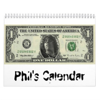 phil pengar, Phils kalender