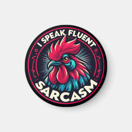 "Phil the Witty Rooster" Magnet