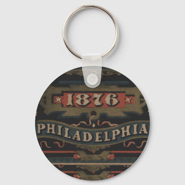 Philadelphia 1876 pennsylvania nyckelring (Framsida)