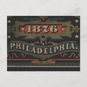Philadelphia 1876 pennsylvania vykort